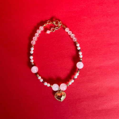 Pulsera Corazon Amuleto de Amor